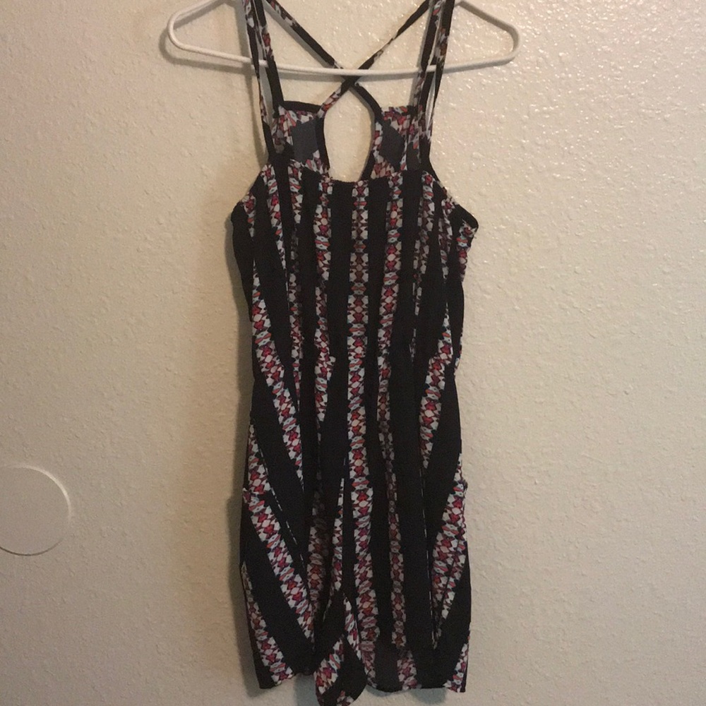 Printed Romper